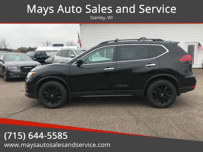 2017 Nissan Rogue for sale at Mays Auto Sales and Services in Stanley WI