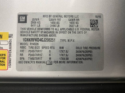 2016 Chevrolet Traverse LS