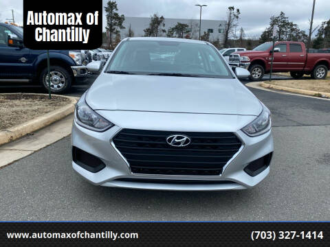 2020 Hyundai Accent for sale at Automax of Chantilly in Chantilly VA