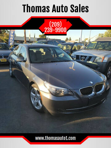 2008 BMW 5 Series for sale at Thomas Auto Sales in Manteca CA