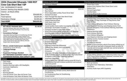 2026 Chevrolet Silverado 1500