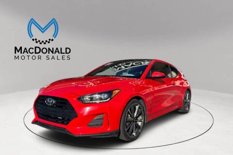 2020 Hyundai Veloster for sale at MacDonald Motor Sales in High Point NC