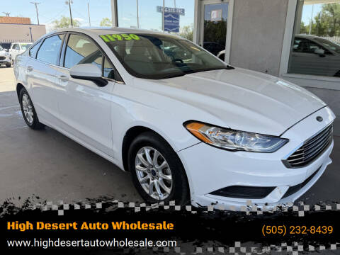 2017 Ford Fusion S