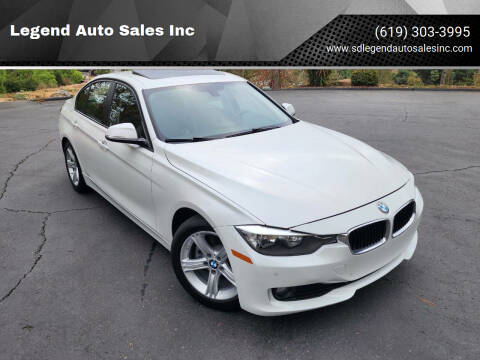 2013 BMW 3 Series for sale at Legend Auto Sales Inc in Lemon Grove CA