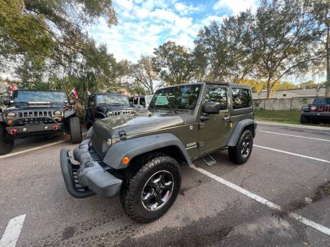 2015 Jeep Wrangler for sale at Bay City Autosales in Tampa FL