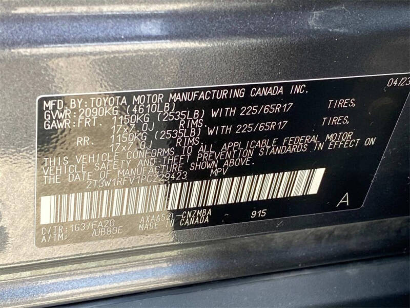 2023 Toyota RAV4 XLE