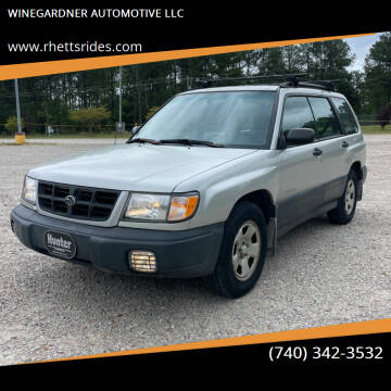 2000 Subaru Forester for sale at WINEGARDNER AUTOMOTIVE LLC in New Lexington OH