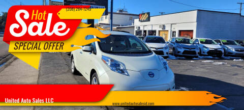 2012 Nissan LEAF for sale at United Auto Sales LLC in Boise ID