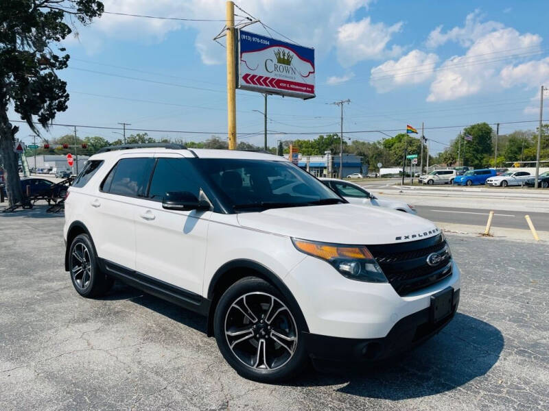 2015 Ford Explorer for sale at Crown Auto Finance in Tampa FL