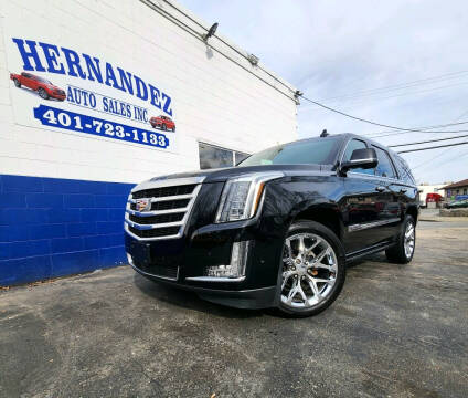 2018 Cadillac Escalade for sale at Hernandez Auto Sales in Pawtucket RI