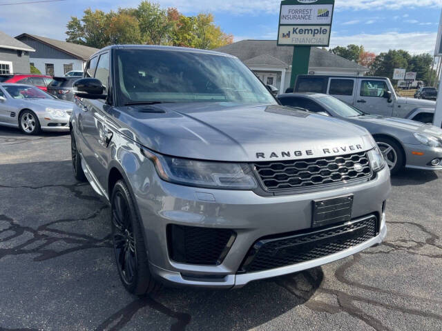 2022 Land Rover Range Rover Sport for sale at James Motors Inc. in East Longmeadow, MA