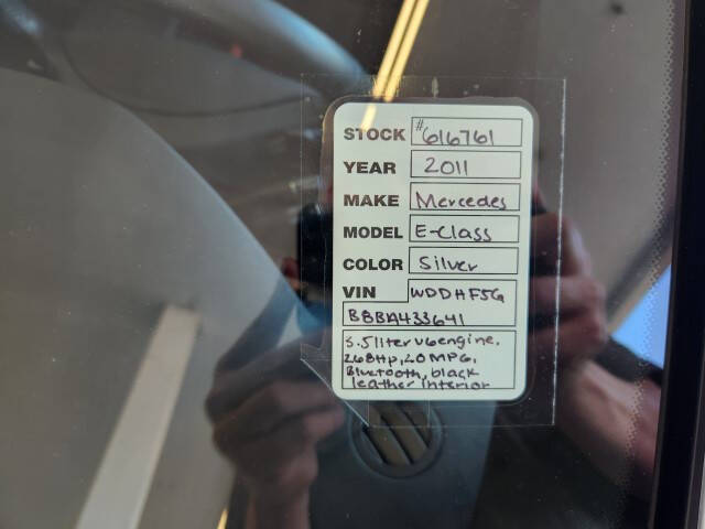 2011 Mercedes-Benz E-Class E 350 Luxury