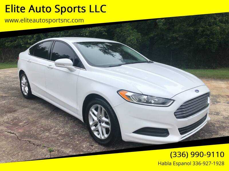 2014 Ford Fusion for sale at Elite Auto Sports LLC in Wilkesboro NC