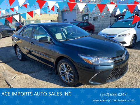 2017 Toyota Camry for sale at ACE IMPORTS AUTO SALES INC in Hopkins MN