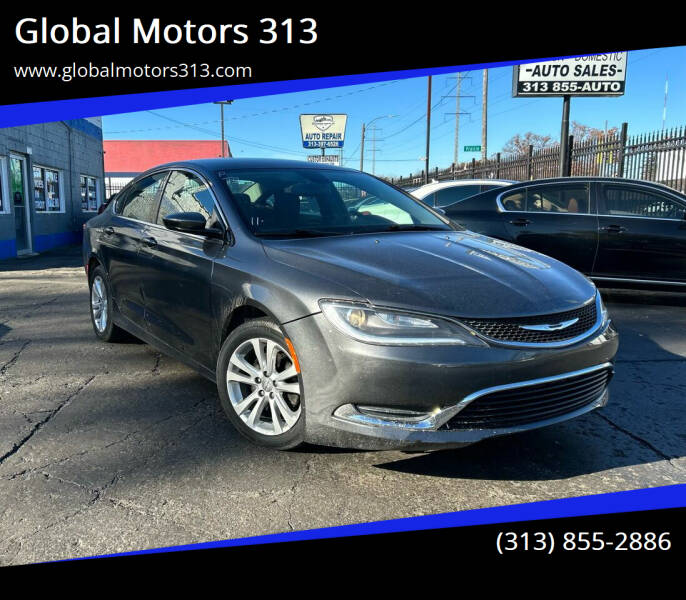 2015 Chrysler 200 for sale at Global Motors 313 in Detroit MI