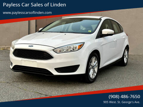 2015 Ford Focus for sale at Payless Car Sales of Linden in Linden NJ