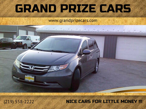 2014 Honda Odyssey for sale at Grand Prize Cars in Cedar Lake IN