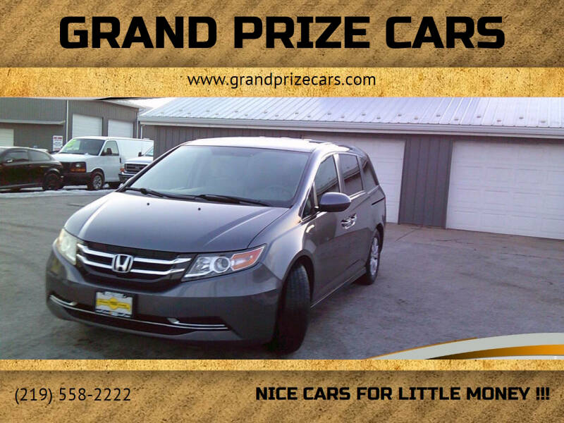 2014 Honda Odyssey for sale at Grand Prize Cars in Cedar Lake IN