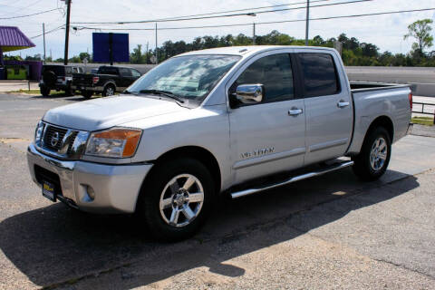 2013 Nissan Titan for sale at Bay Motors in Tomball TX