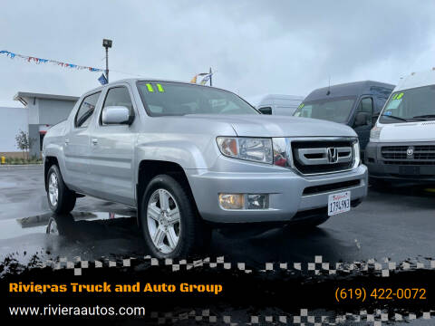 2011 Honda Ridgeline for sale at Rivieras Truck and Auto Group in Chula Vista CA