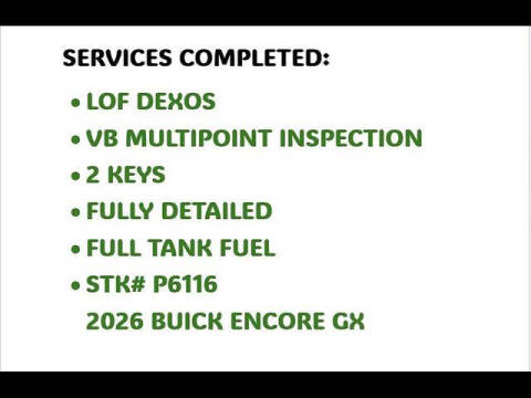 2026 Buick Encore GX Preferred