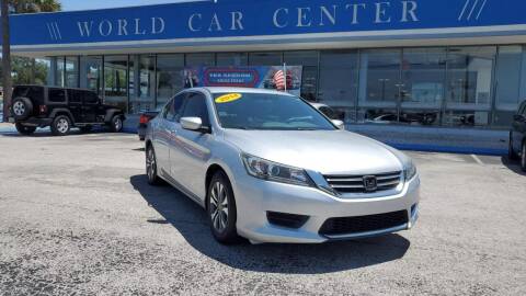2014 Honda Accord for sale at WORLD CAR CENTER & FINANCING LLC in Kissimmee FL
