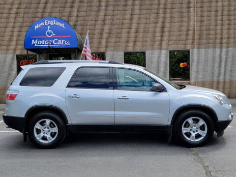 2012 GMC Acadia for sale at CJ Clark's New England Motor Car Company in Hudson NH