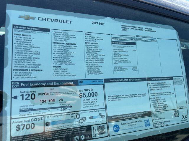 2027 Chevrolet Bolt LT