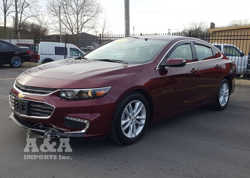 2016 Chevrolet Malibu for sale at A & A IMPORTS OF TN in Madison TN