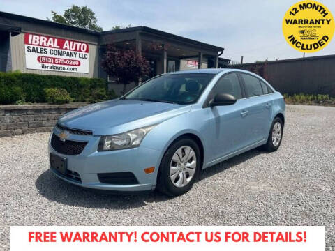2012 Chevrolet Cruze for sale at Ibral Auto in Milford OH