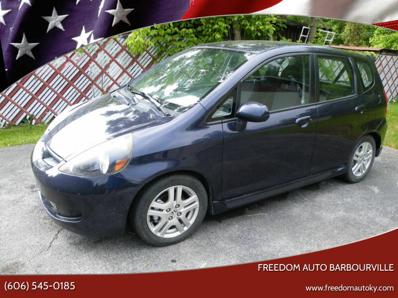 2008 Honda Fit for sale at Freedom Auto Barbourville in Bimble KY