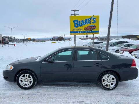 2013 Chevrolet Impala for sale at Blake's Auto Sales LLC in Rice Lake WI