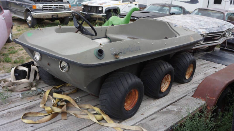 1970 Action-Age 6x6 Side by Side Scrambler Amphibious ATV Argo