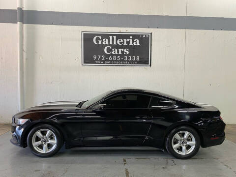 2015 Ford Mustang for sale at Galleria Cars in Dallas TX