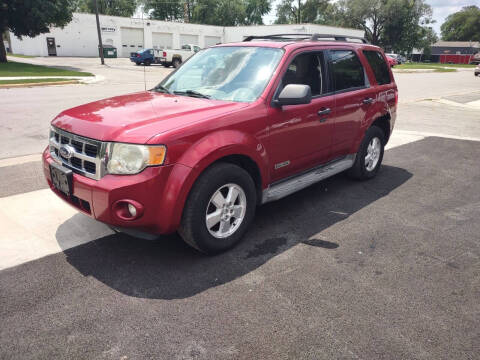 2008 Ford Escape for sale at Cargo Vans of Chicago LLC in Bradley IL