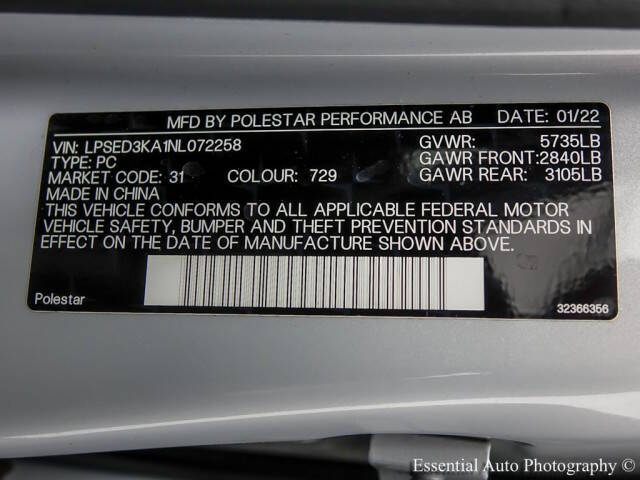 2022 Polestar 2 Long Range Dual Motor