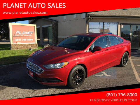 2017 Ford Fusion for sale at PLANET AUTO SALES in Lindon UT