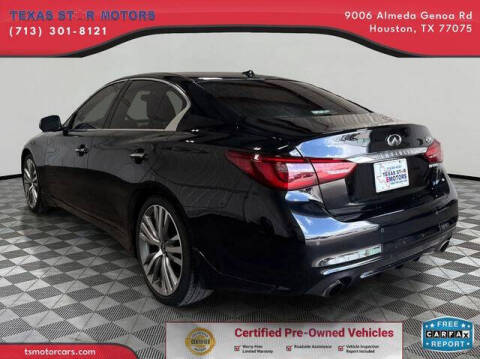 2022 Infiniti Q50 Sensory