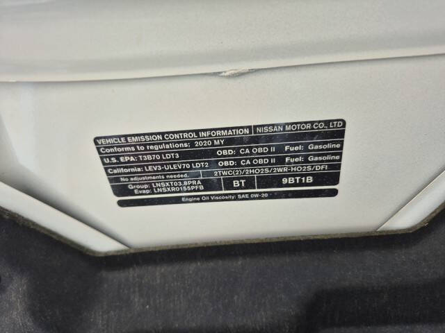 2020 Nissan Frontier PRO-4X