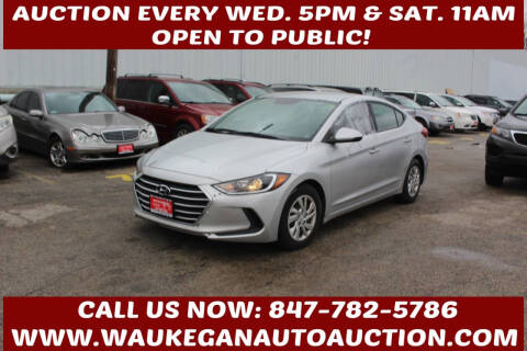 2017 Hyundai Elantra for sale at Waukegan Auto Auction in Waukegan IL