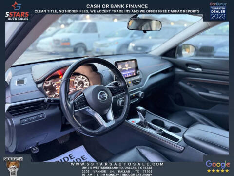 2019 Nissan Altima 2.5 SR