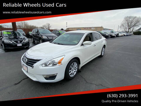 2014 Nissan Altima for sale at Reliable Wheels Used Cars in West Chicago IL