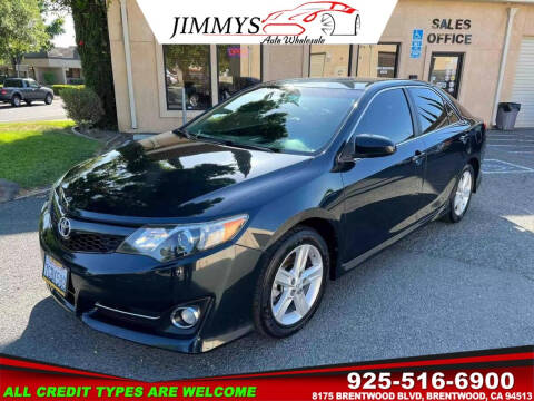 2014 Toyota Camry for sale at JIMMY'S AUTO WHOLESALE in Brentwood CA
