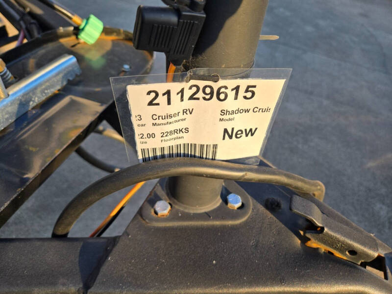 2023 Cruiser RV SHADOW CRUISER 228RKS