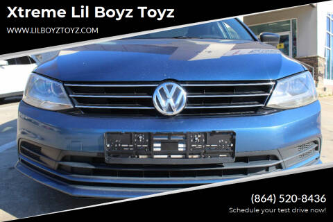 2015 Volkswagen Jetta for sale at Xtreme Lil Boyz Toyz in Greenville SC