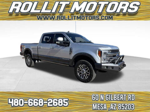2019 Ford F-250 Super Duty for sale at Rollit Motors in Mesa AZ