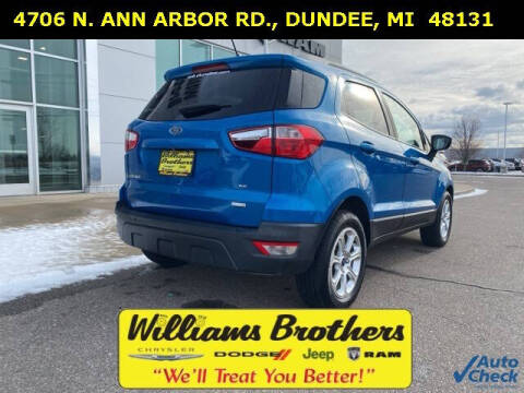 2019 Ford EcoSport SE