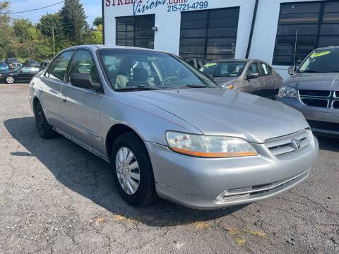 2001 Honda Accord for sale at Street Visions in Telford PA