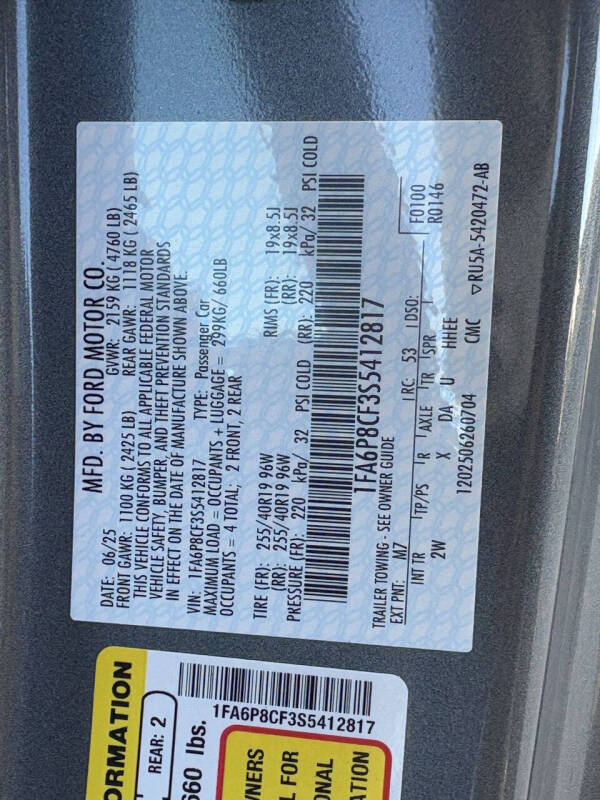 2025 Ford Mustang GT