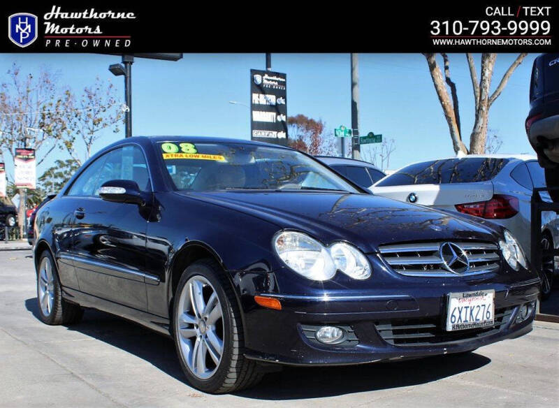 2008 Mercedes-Benz CLK for sale at Hawthorne Motors Pre-Owned in Lawndale CA